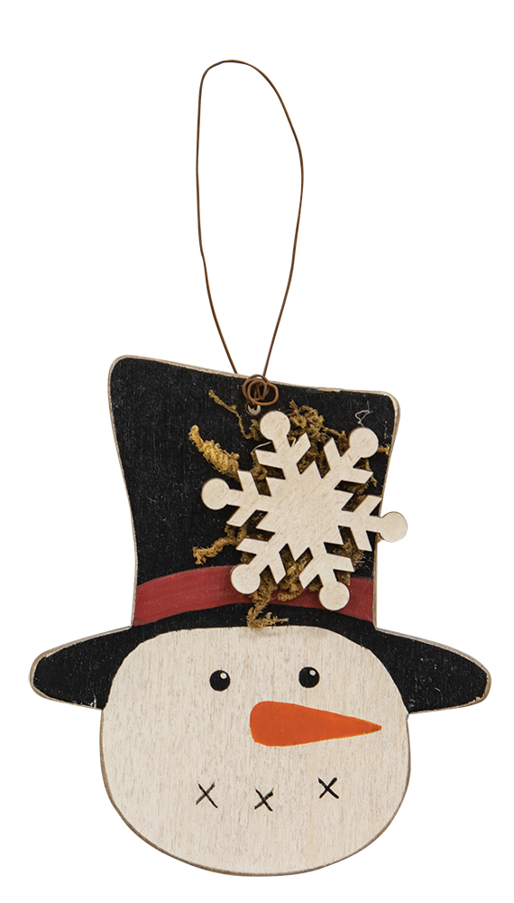 Top Hat Snowman Beaded Ornament Kit
