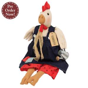 Henrietta Chicken Doll with Watering Can #CS39146