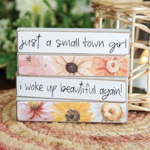 Just A Small Town Girl Floral Tiny Mini Sticks - 4/Set 38482