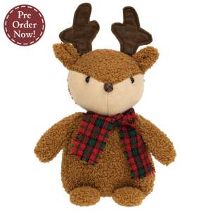 Cozy Christmas Stuffed Reindeer Sitter #CW4058