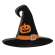 Jack O Lantern Witch Hat Chunky Sitter 36565
