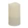 White Glitter Timer Pillar, 3"x5" 85117