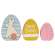 3 Set - Distressed Wood Happy Easter Bunny Chunky Sitters #38221