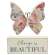 2 Set - Vintage Floral Butterfly & Block Sitters - 3 Asstd. #38270