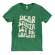 Dear Santa Let Me Explain T-Shirt - Heather Grass Green L177