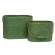 Dragonfly Embossed Distressed Green Metal Oval Buckets - 2/Set 70185