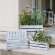 White Wooden Picket Planter Boxes - 3/Set HAC2447