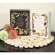 Flower Shape Corn Husk Table Mat - 15" HAC2459