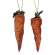 Bunny & Carrots Ornaments, 3/Set #35303