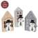 Chunky Wooden Snowman House Sitter - 3 Asstd. #38597