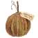 Harvest Chenille Happy Fall Pumpkin - 7.5" dia #CW4061