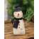 Let It Snow Stuffed Top Hat Snowman #CW4074