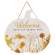 Welcome Glorious Golden Fall Hanging Pumpkin Sign 38612