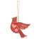 Wooden Yuletide Folklore Bird Ornaments, 4/Set 38654