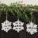 Sparkle Snowflake Word Ornament, 3 Asstd. 38767