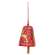 Yuletide Greetings Papier Mache Bell Hanger, 2 Asstd. 60517