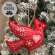 Yuletide Folklore Stuffed Felt Cardinal Ornament CW4023