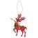 Woodland Pine & Bell Deer Ornament, 3 Asstd. 38778