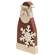 Snowflake Santa Wooden Sitter