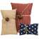 3 Set - Primitive Americana Jingle Bell Pillows CS39074;