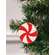 Peppermint Candy Wooden Ornament