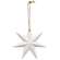 Distressed Wooden Moravian Star Ornament, 2 Asstd.