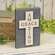 Amazing Grace Layered Wooden Cross Block