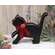 Black Cat Wooden Sitter With Rusty Jingle Bell