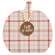 Plaid Fall Sayings Charm Pumpkin Easel, 3 Asstd.