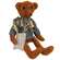 Ted E Bear Doll with Crow