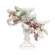 Snow Sprinkled Pine & Berry Pillar Holder, 10" SR2318510;