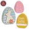 3 Set - Distressed Wood Happy Easter Bunny Chunky Sitters #38221