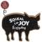 Squeal With Joy Wooden Piggy Sitter #38240