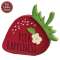 Pick Happiness Wooden Strawberry Sitter #38366