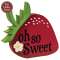 Oh So Sweet Wooden Strawberry Sitter #38367