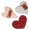 Distressed Wooden Sweetheart Sitters, 3/Set 37363;