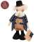 Stuffed Standing Uncle George Doll with Flag #CS39152